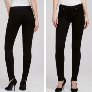 𝅺CITIZENS OF HUMANITY Avedon Slick Skinny Leg Mid Rise Jeans in Black